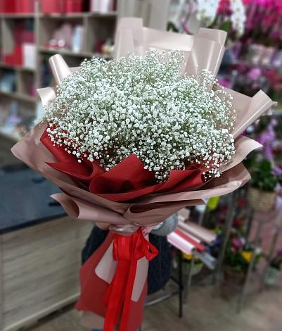 Букет цветов из: Гипсофила в Нестеровской