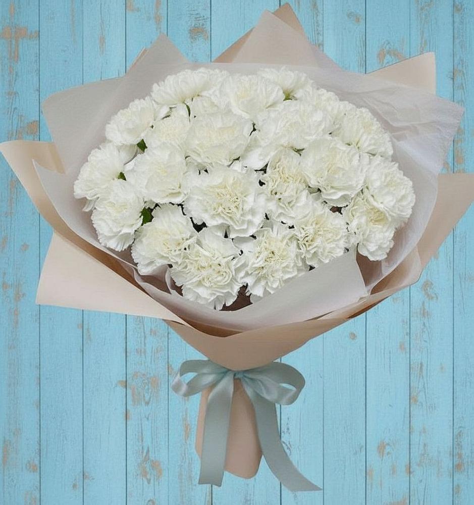 Букет цветов из: Гвоздики в Нестеровской