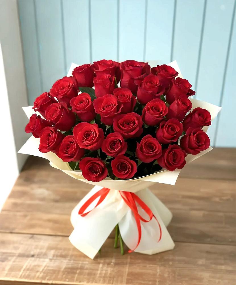 Букет 29 Красных роз в Нестеровской