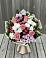 Букет цветов из: Альстромерии, Гвоздики, Розы и Хризантемы в Нестеровской