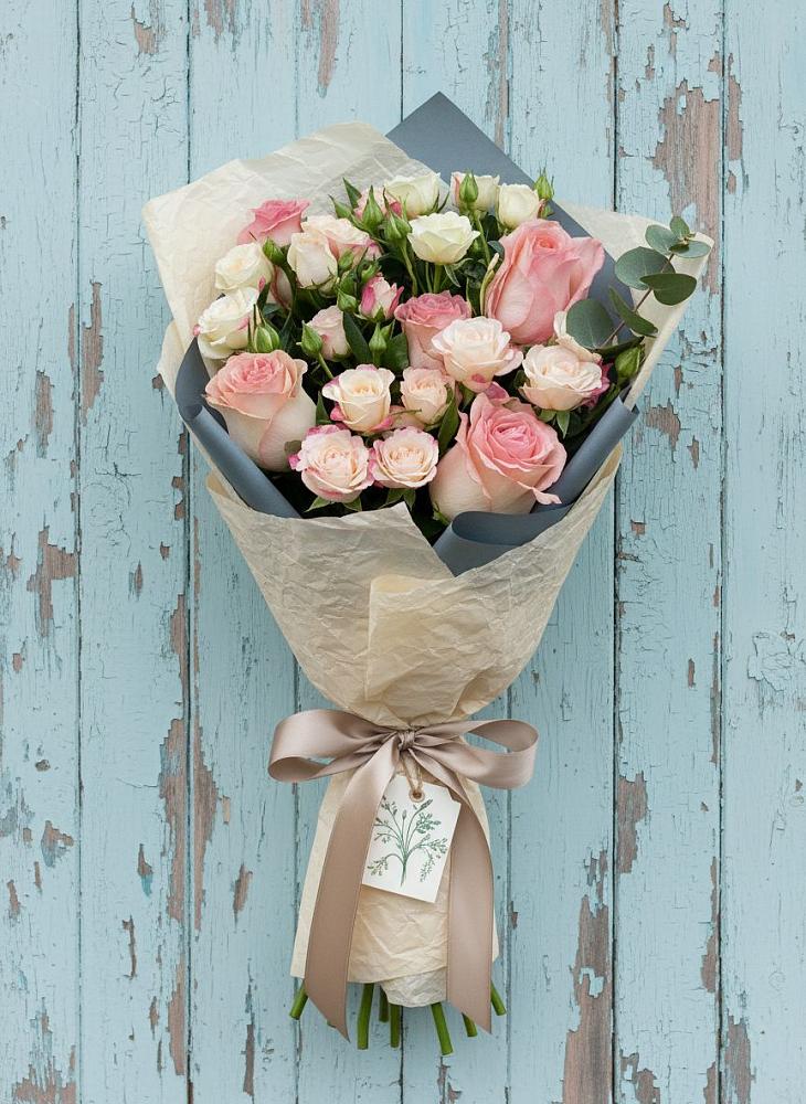 Букет цветов из: Розы в Нестеровской