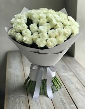 Букет 35 Белых роз в Нестеровской