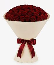 Букет 101 Бордовая роза Блэк Бакарра в Нестеровской