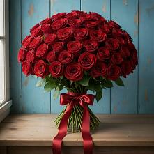 Букет Красные розы Блэк Меджик в Нестеровской