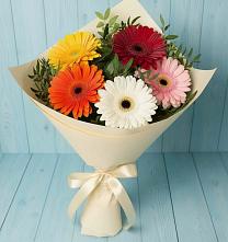 Букет цветов из:  Герберы в Нестеровской