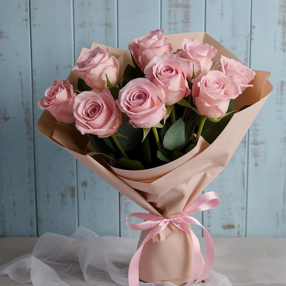 Букет цветов из: Розы в Нестеровской