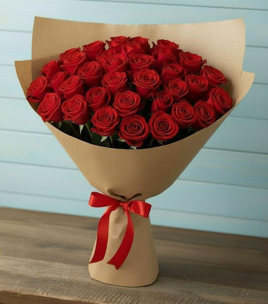 Букет Красные розы Милано в Нестеровской