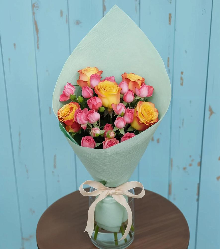 Букет цветов из: Розы в Нестеровской