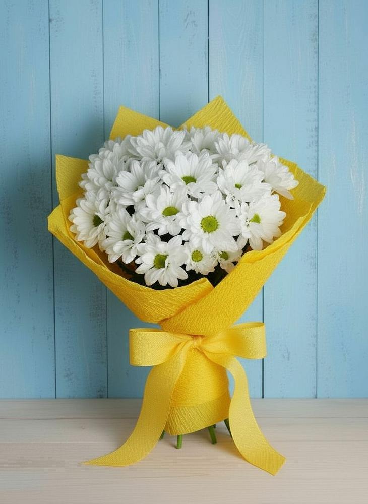 Букет цветов из: Хризантемы в Нестеровской