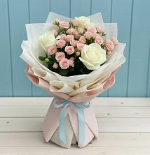 Букет цветов из:  Розы в Нестеровской