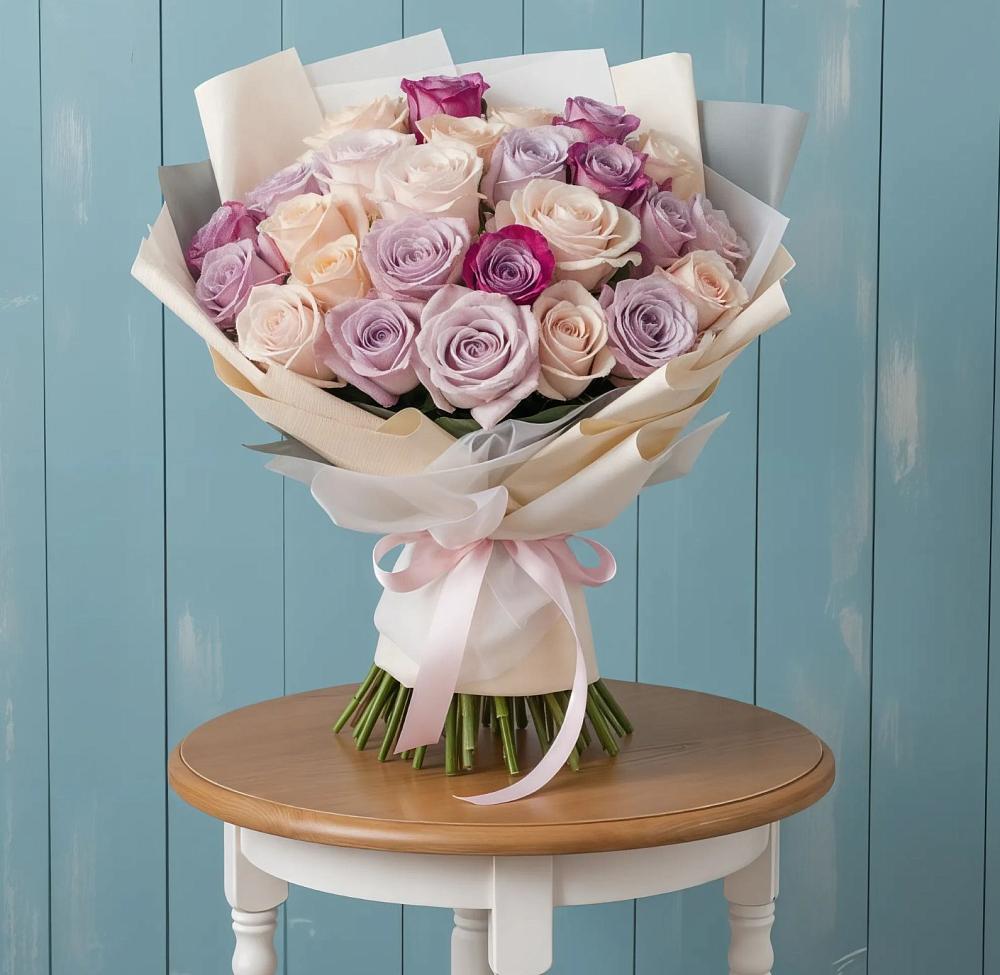 Букет цветов из: Розы в Нестеровской