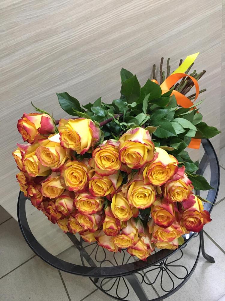 Букет Желтые розы в Нестеровской