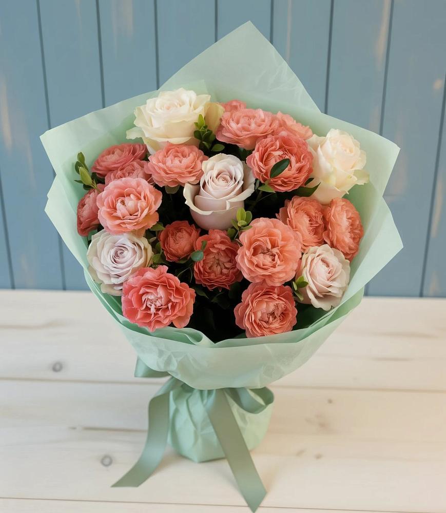 Букет цветов из: Розы в Нестеровской