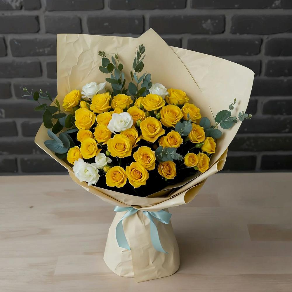 Букет цветов из: Розы в Нестеровской