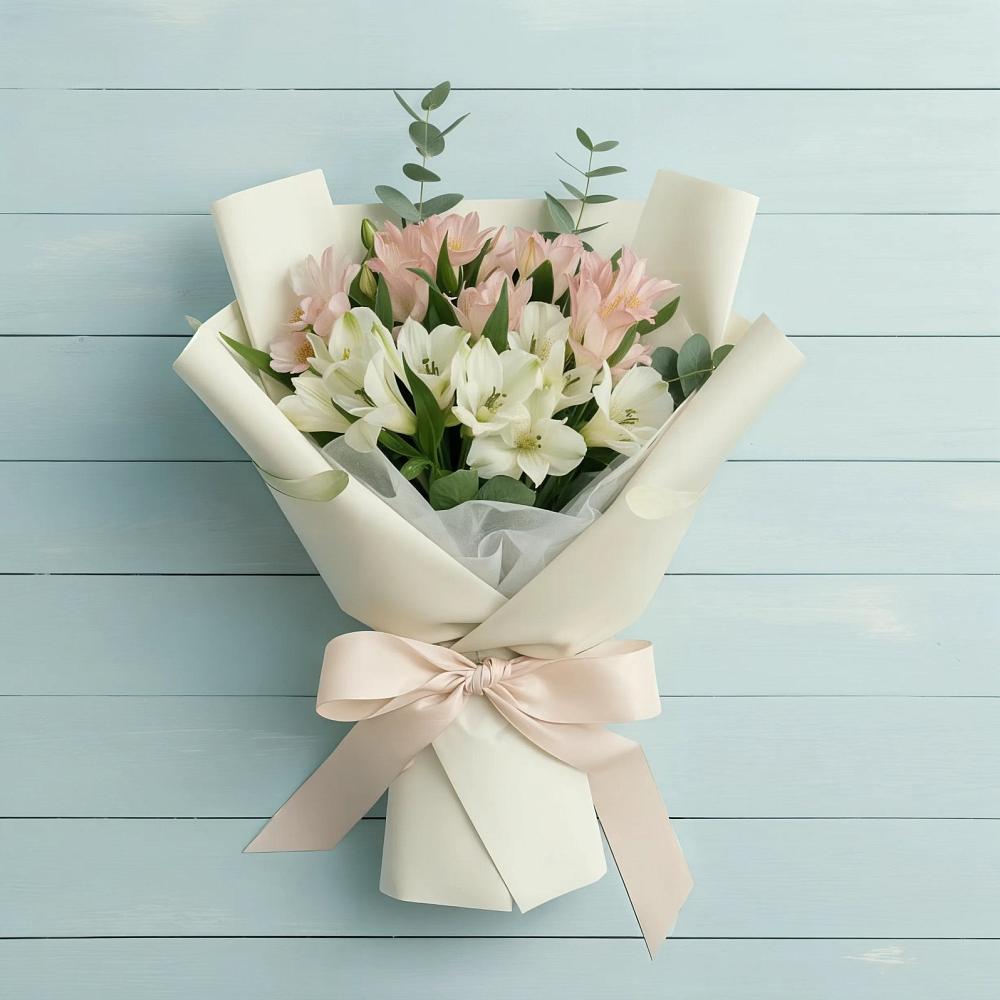 Букет цветов из: Альстромерии в Нестеровской