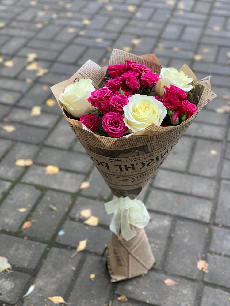 Букет цветов из: Розы в Нестеровской