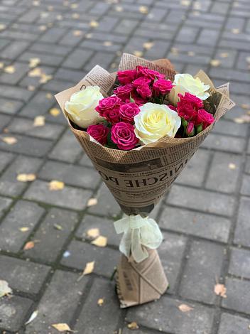 Букет цветов из: Розы в Нестеровской