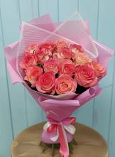 Букет 15 Розовых роз Равель #REPLACE_PRED# Нестеровской