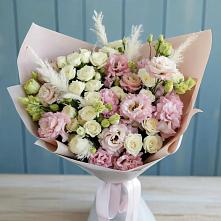 Букет цветов из:  Альстромерии и Розы в Нестеровской